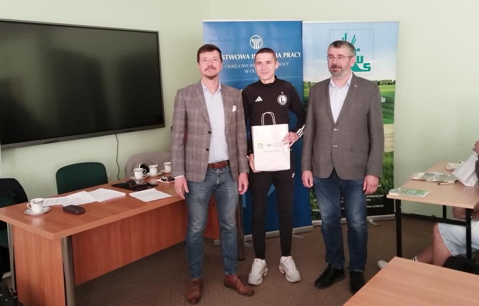Konkurs wiedzy BHP w rolnictwie w Giżycku i Dobrocinie