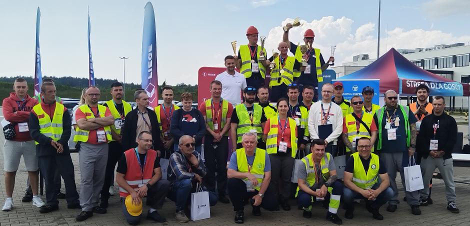 Okręgowy Inspektorat Pracy w Olsztynie na Mistrzostwach Operatorów Wózków Widłowych - promocja bezpieczeństwa w praktyce