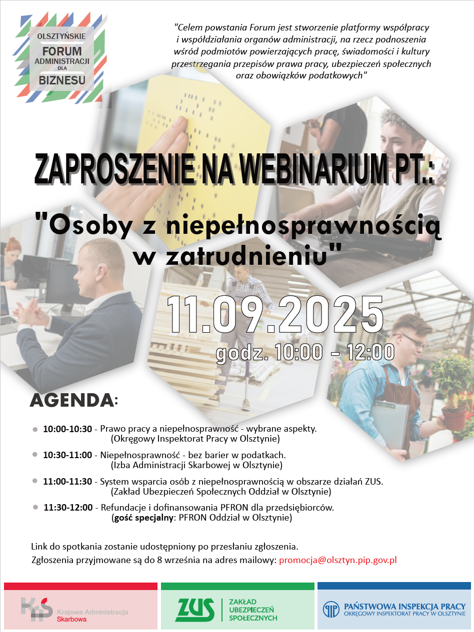 Plakat promujący wydarzenie