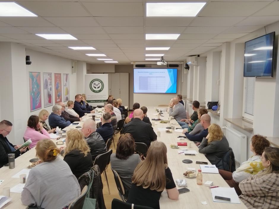 Szkolenie dla przedstawicieli OSPS BHP ze zmian w Kodeksie pracy