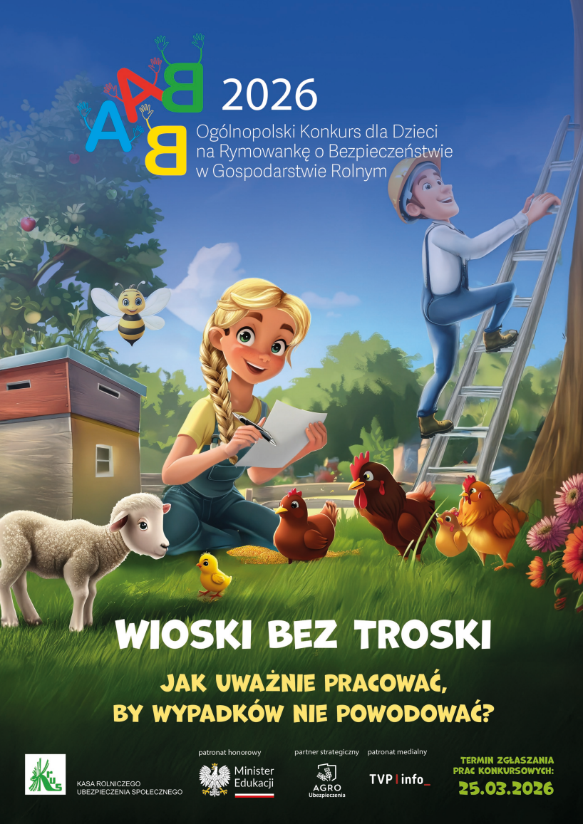 VII Ogólnopolski Konkurs dla Dzieci na Rymowankę pod hasłem „Wioski bez troski”