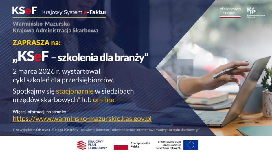 Środy z KSeF - Cykl szkoleń 