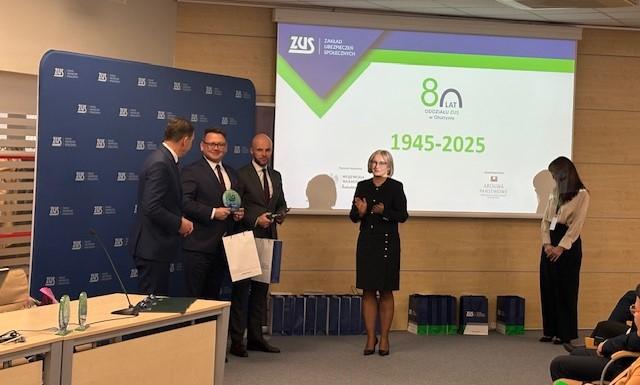 Okręgowy Inspektorat Pracy w Olsztynie na konferencji z okazji 80-lecia Oddziału ZUS 