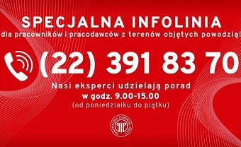 Specjalna infolinia PIP dla powodzian