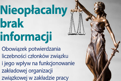 O obowiązkach zakładowej organizacji związkowej w artykule pracownika OIP Olsztyn