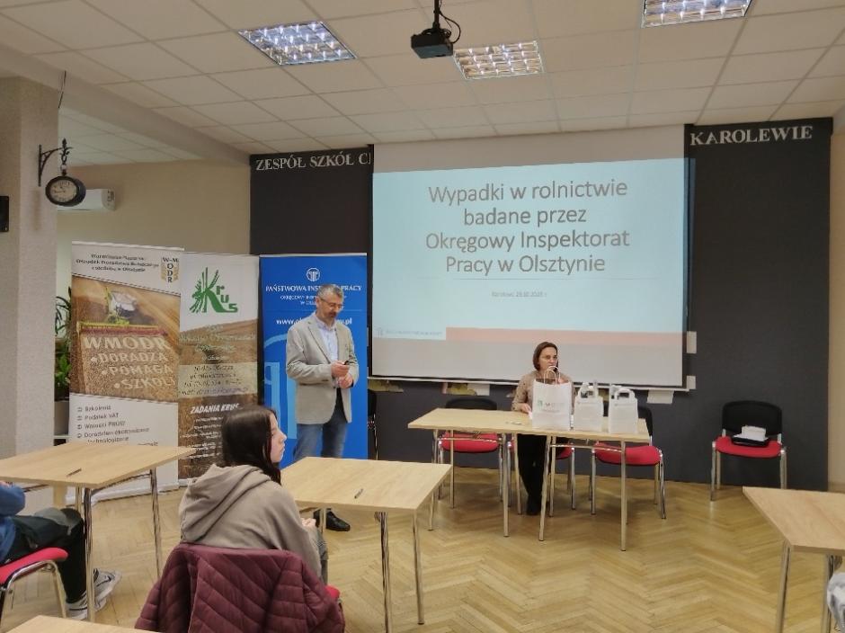 Konkurs BHP w Zespole Szkół Centrum Kształcenia Rolniczego w Karolewie