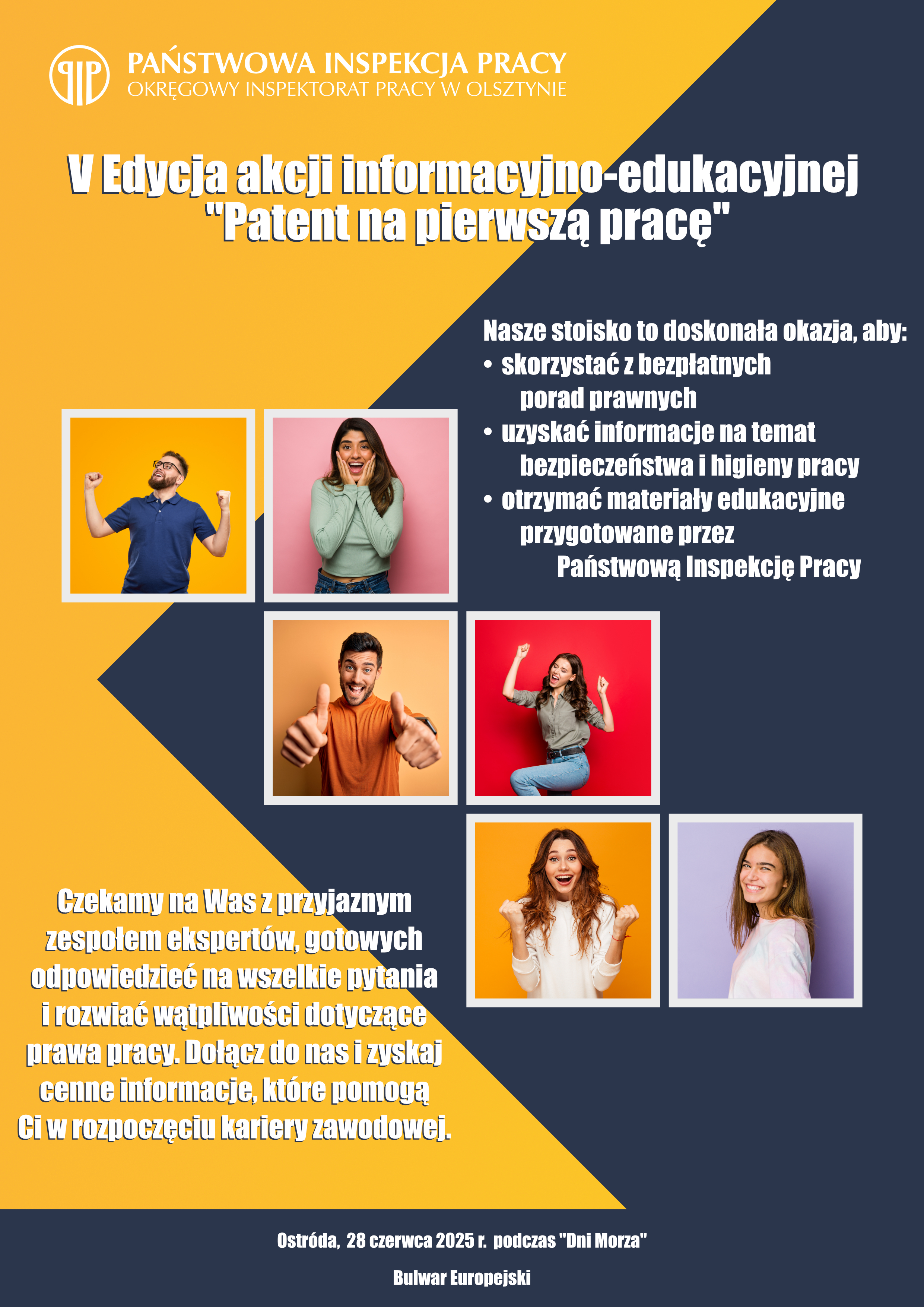 Plakat promujący wydarzenie w Ostródzie
