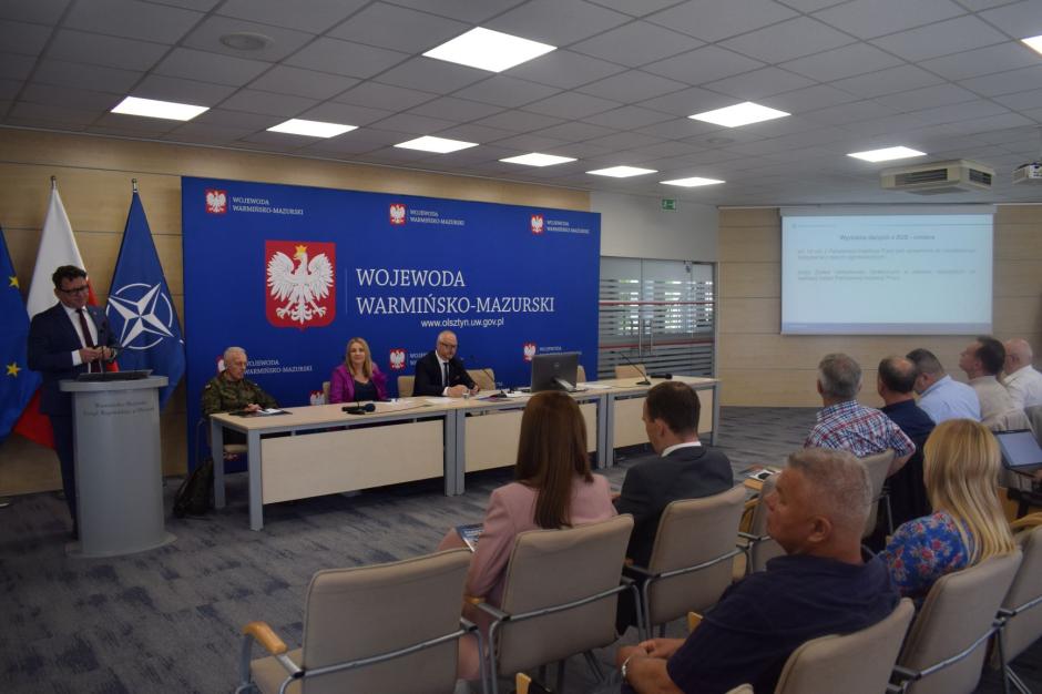 Posiedzenie Warmińsko-Mazurskiej Rady Dialogu Społecznego
