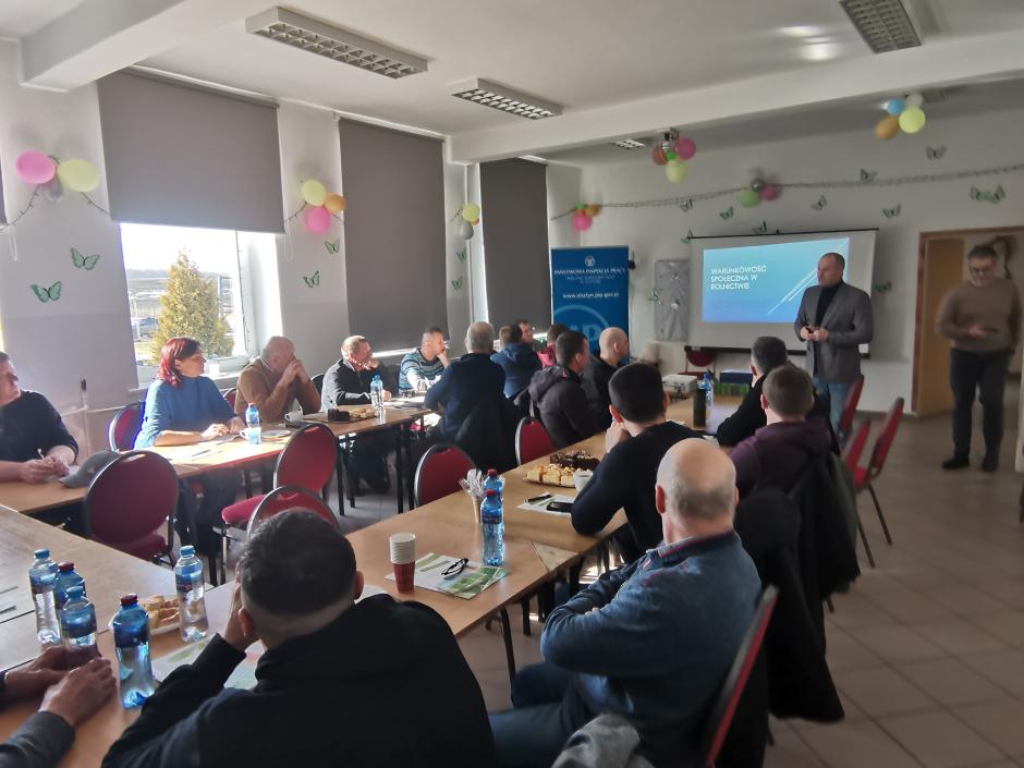 Szkolenie pod hasłem „Szanuj życie! Bezpieczna praca w gospodarstwie rolnym”